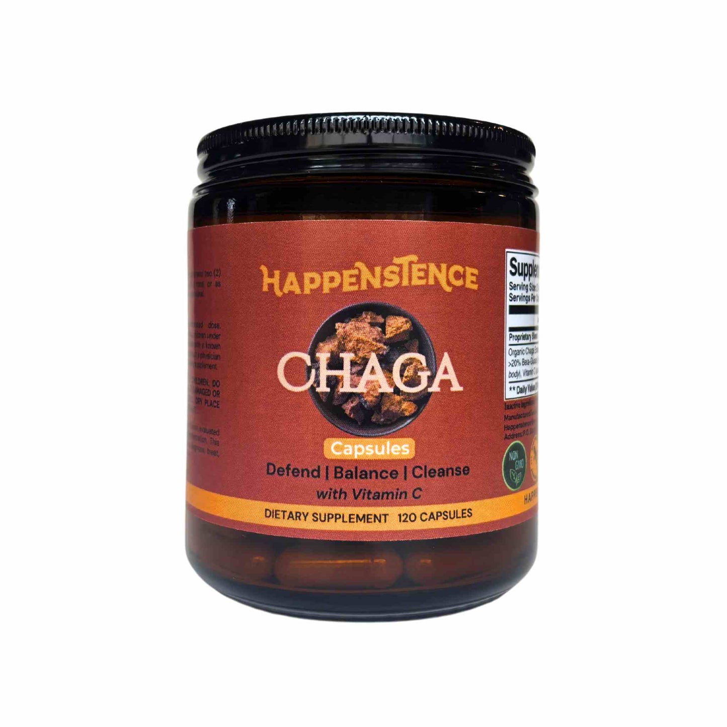 Happenstence Chaga 120ct