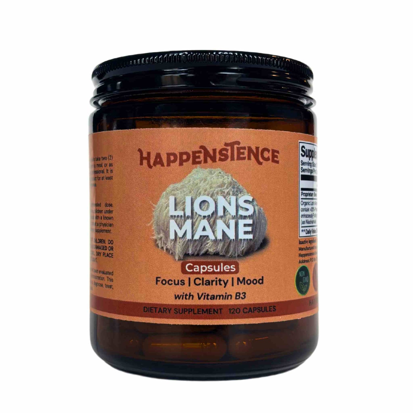 Happenstence Lions Mane 120ct