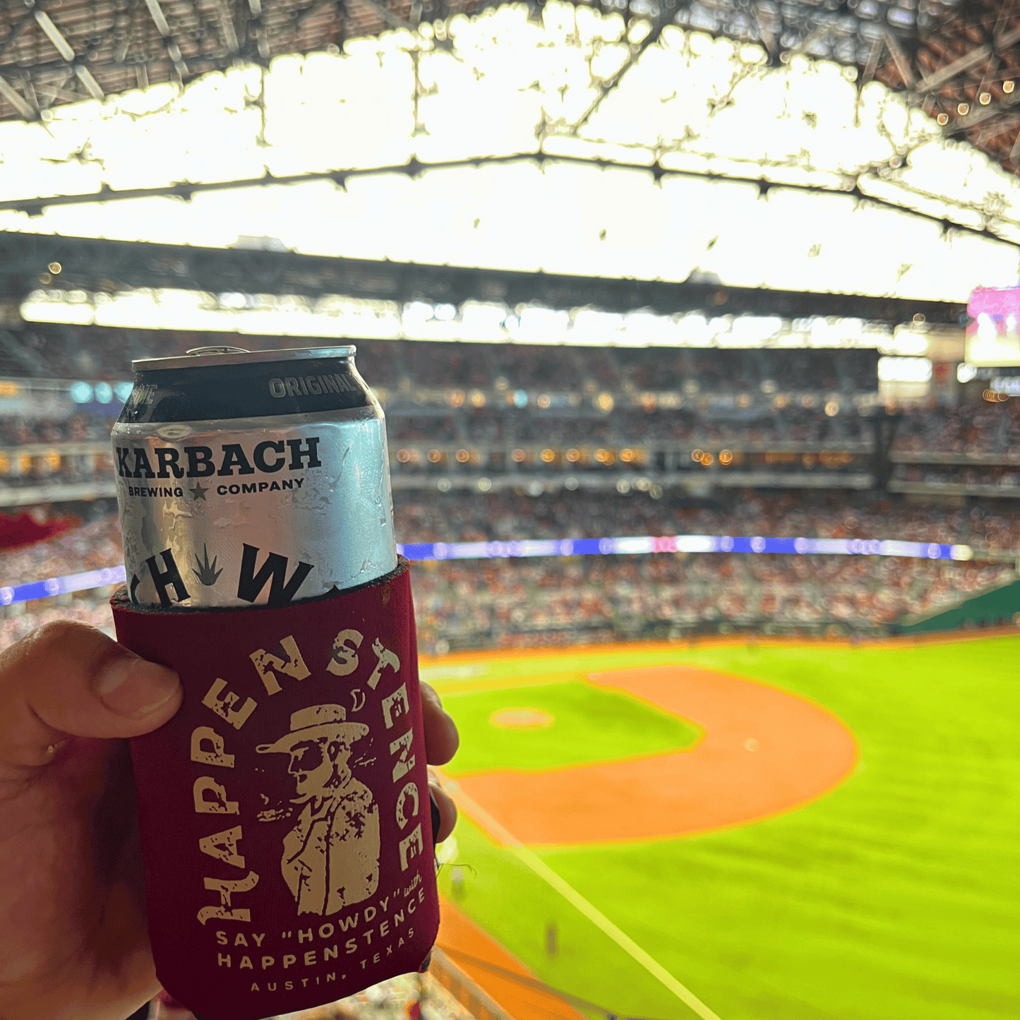 Happenstence at the Astros Game!