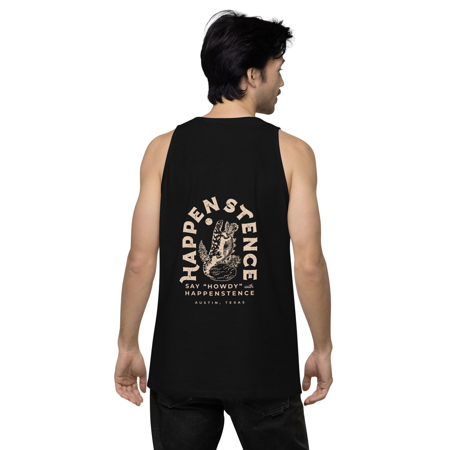 Black Tank Top (Back)