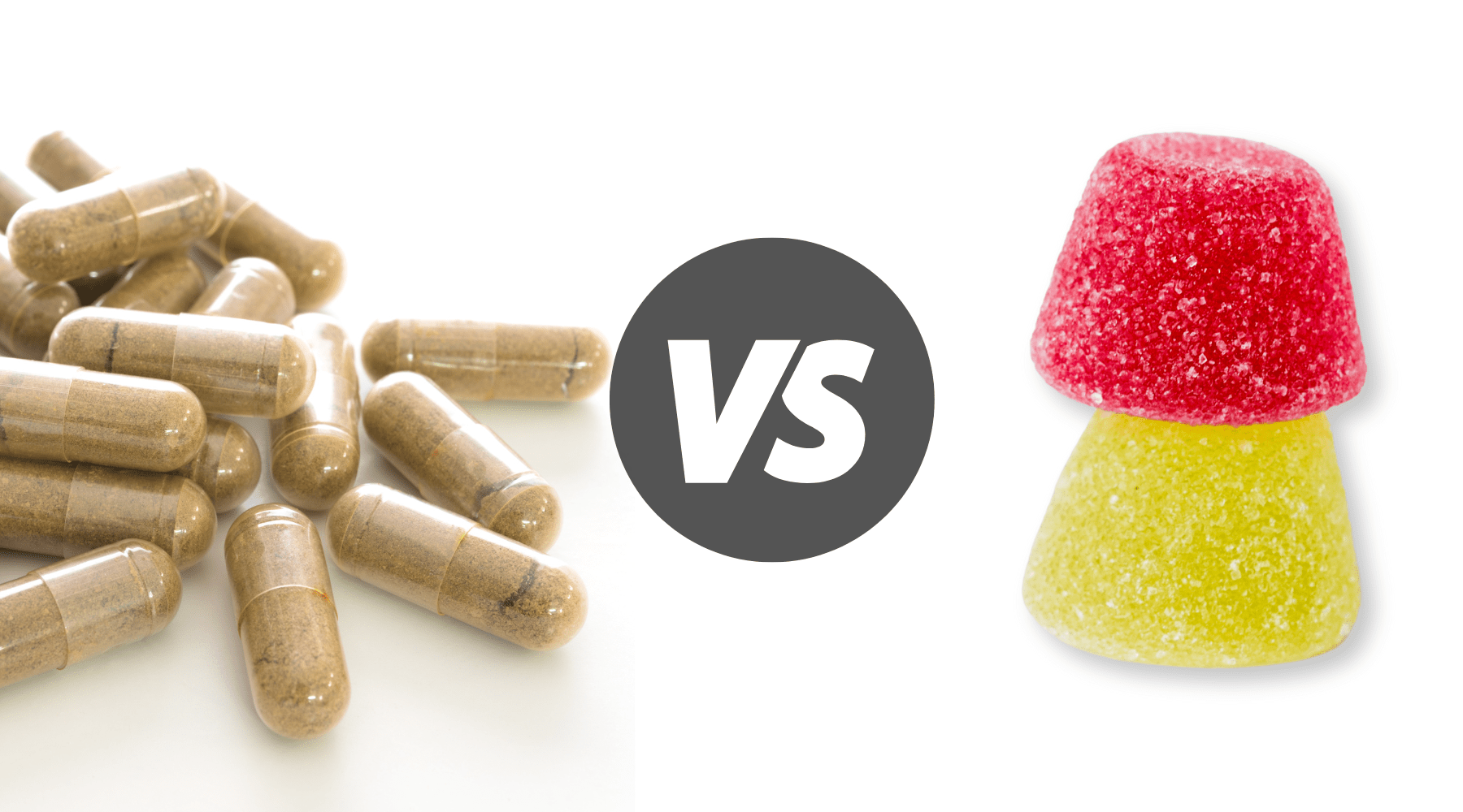 Why Mushroom Capsules Outshine Mushroom Gummies - Happenstence®