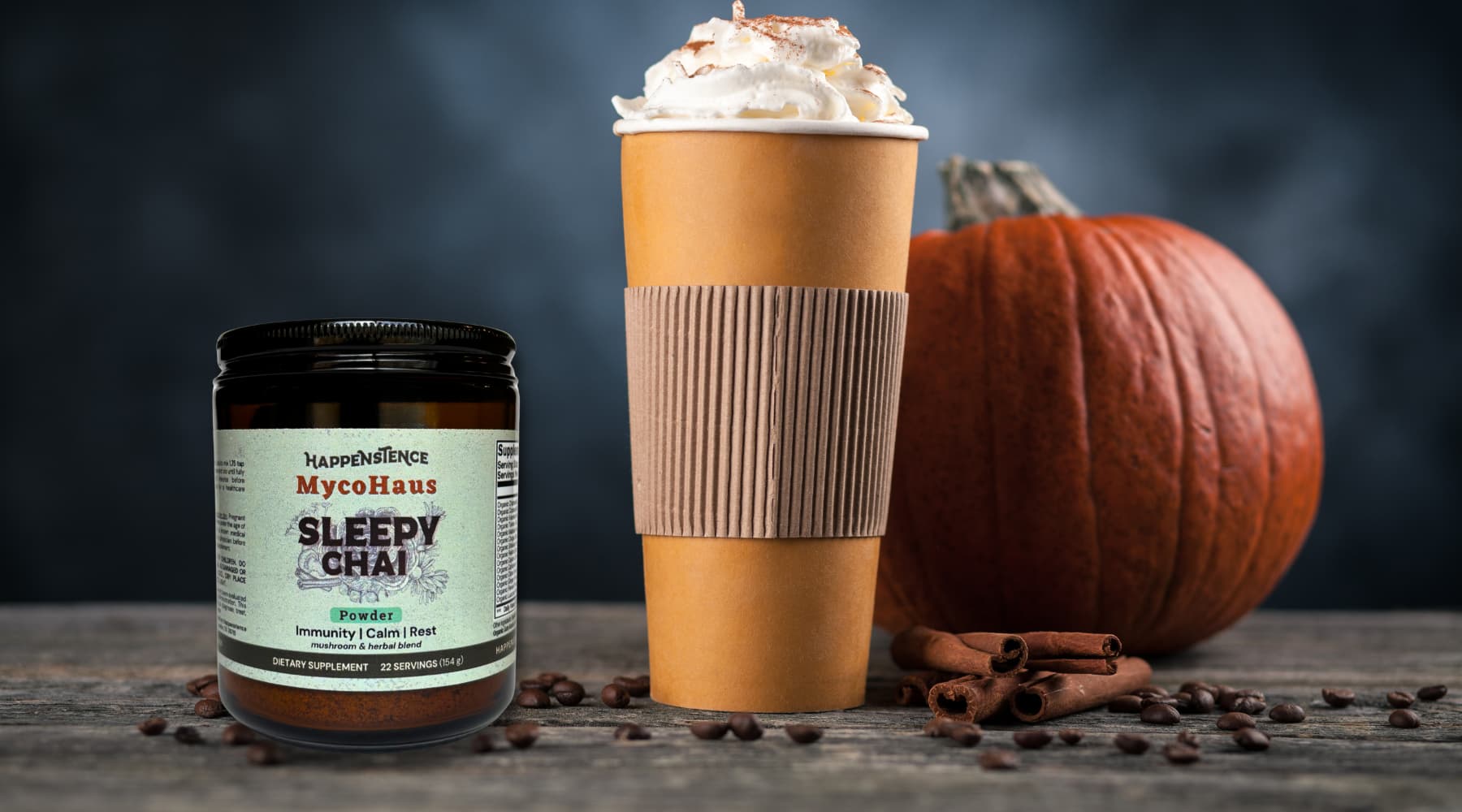 Why Our Sleepy Chai Beats Pumpkin Spice: A Better Way to Wind Down This Fall - Happenstence®