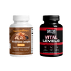 Happenstence Complex Bundle — Mushroom Complex and Vital Levels supplement bottles