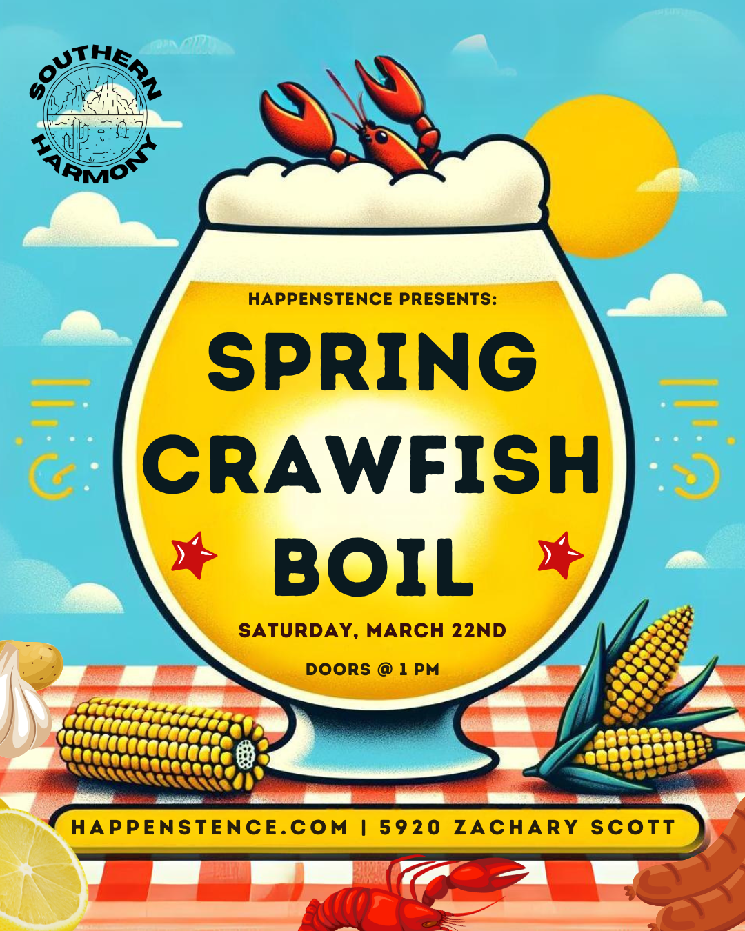 Crawfish Tickets (per lb) 3/22/25