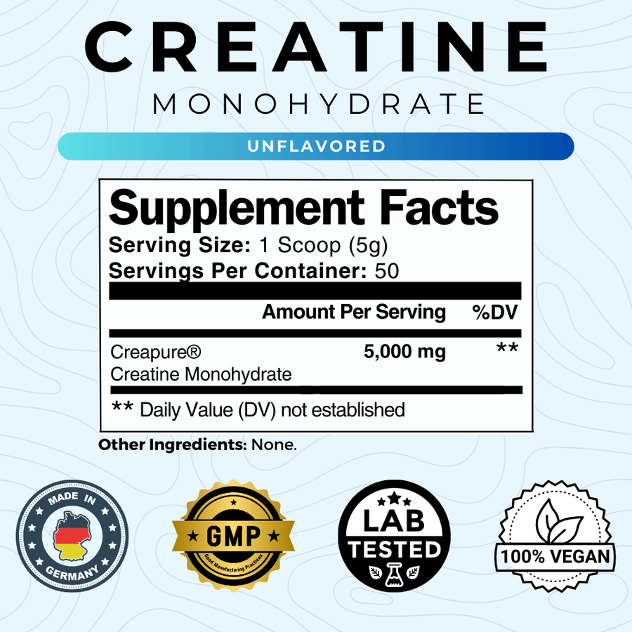 Creatine Monohydrate 5g - Happenstence®