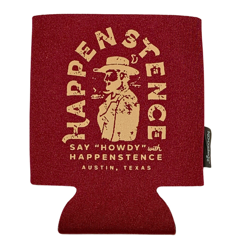 Maroon Ranger Koozie (Front)