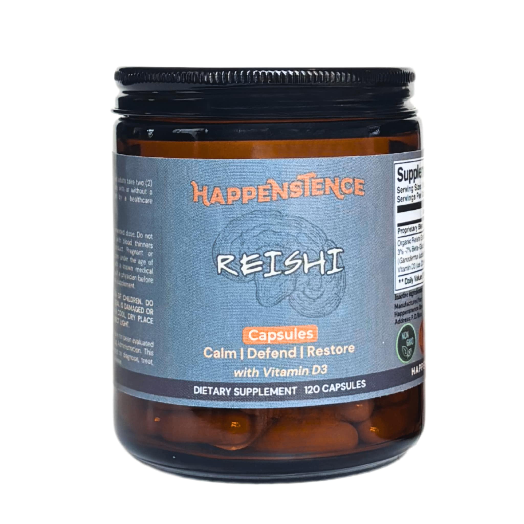 Happenstence Reishi 120ct