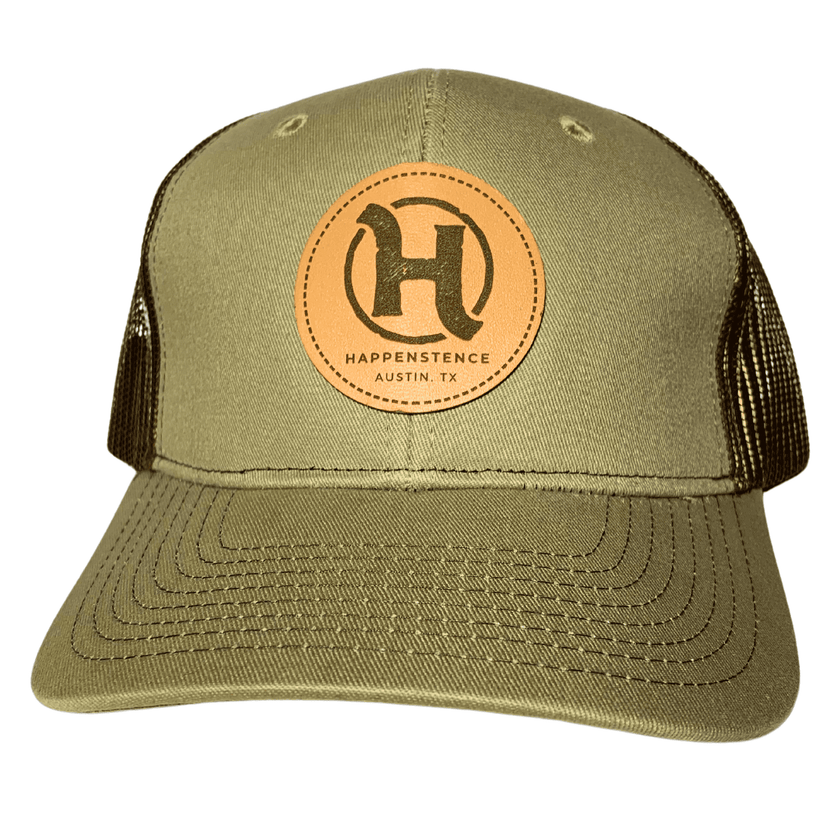 Tan Trucker Hat - Front