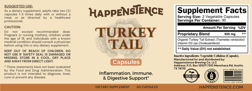 Turkey Tail Capsules