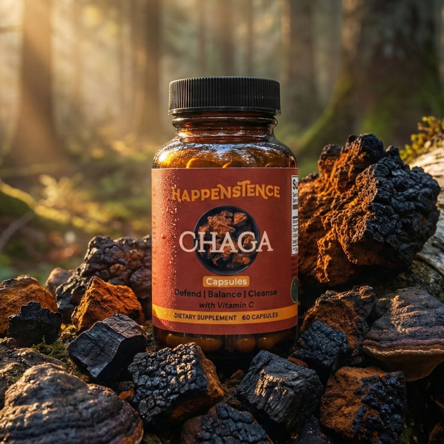 Chaga Capsules - Happenstence®