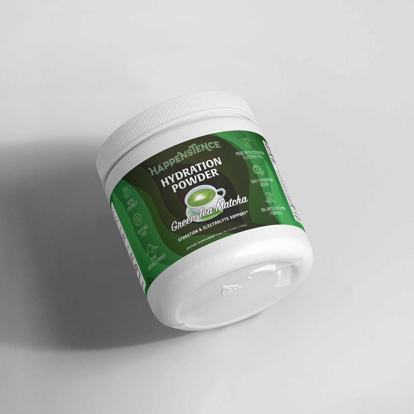 Hydration Powder (Green Tea Matcha) - Happenstence®