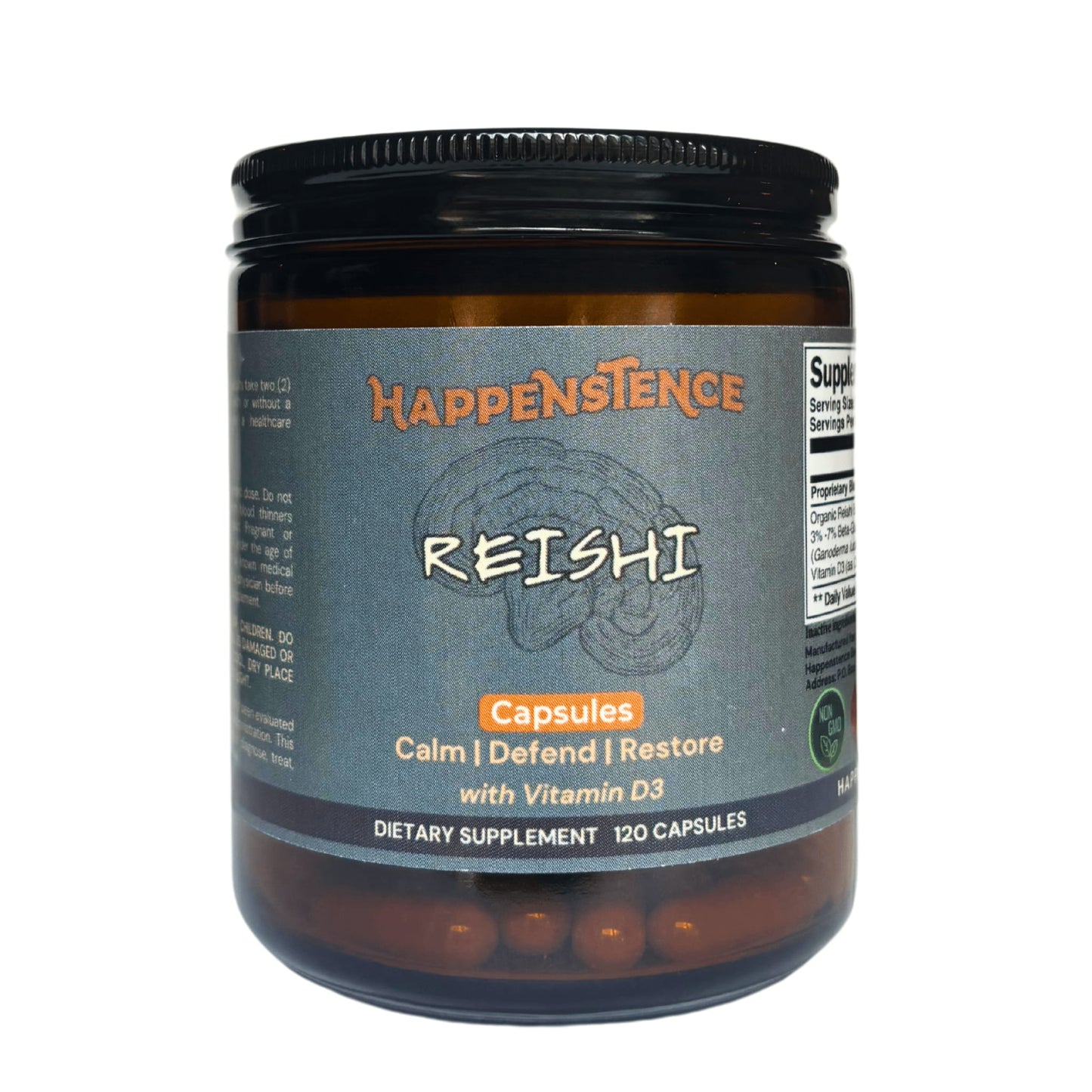 Reishi Capsules - Happenstence®